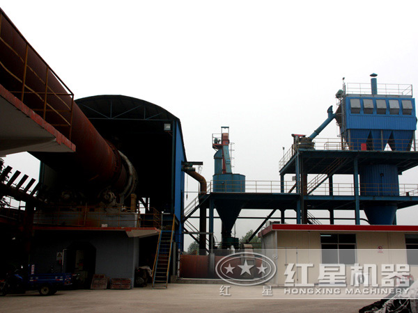 陶粒砂回转窑现场 陶粒砂回转窑现场